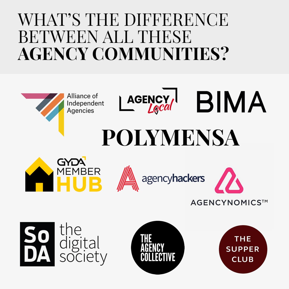 agency peer support communities