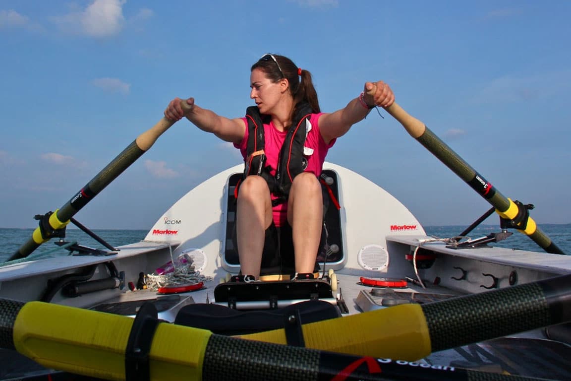 Laura Penhaul Pacific Rower Coxless Crew