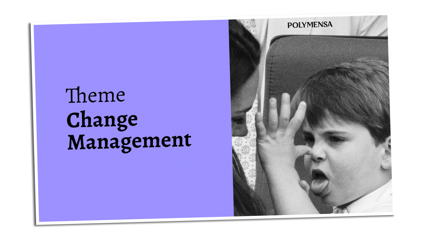 Change Management at agencies